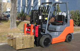 Forklift Scale Installation