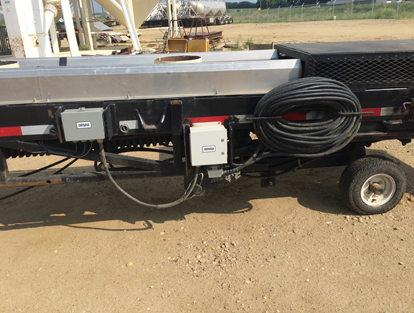 Desna Installation - Portable Belt-Way (SVS) Conveyor Scale - TR TRUCKING, Rimbey, AB